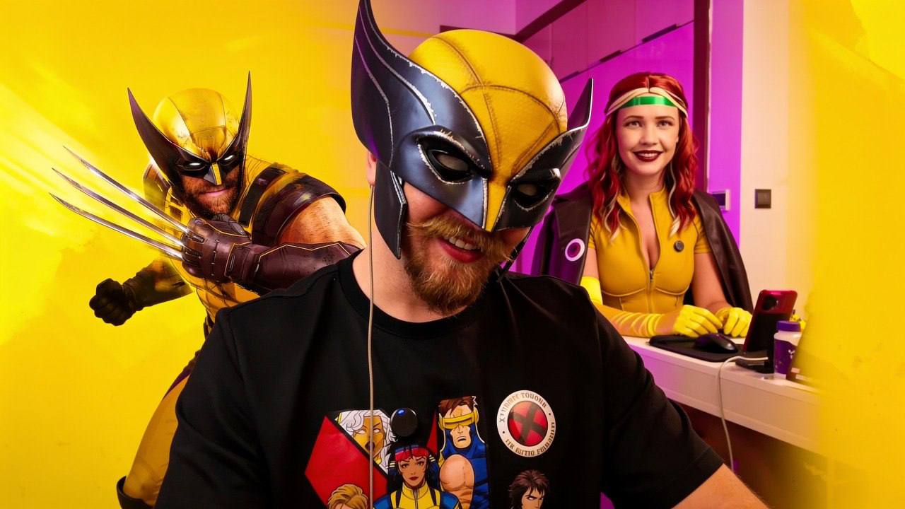 Косплей Стрим с Шельмой - Marvel's Wolverine!